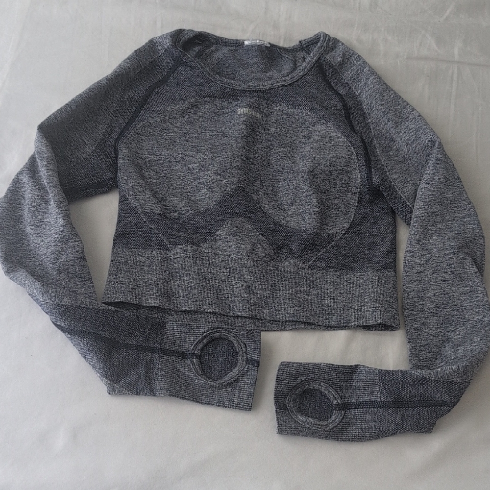Gymshark Gray Crop Top